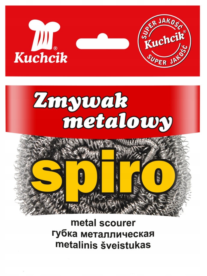 

Zmywak Metalowy Spiralny Kuchcik 1szt. Spiro
