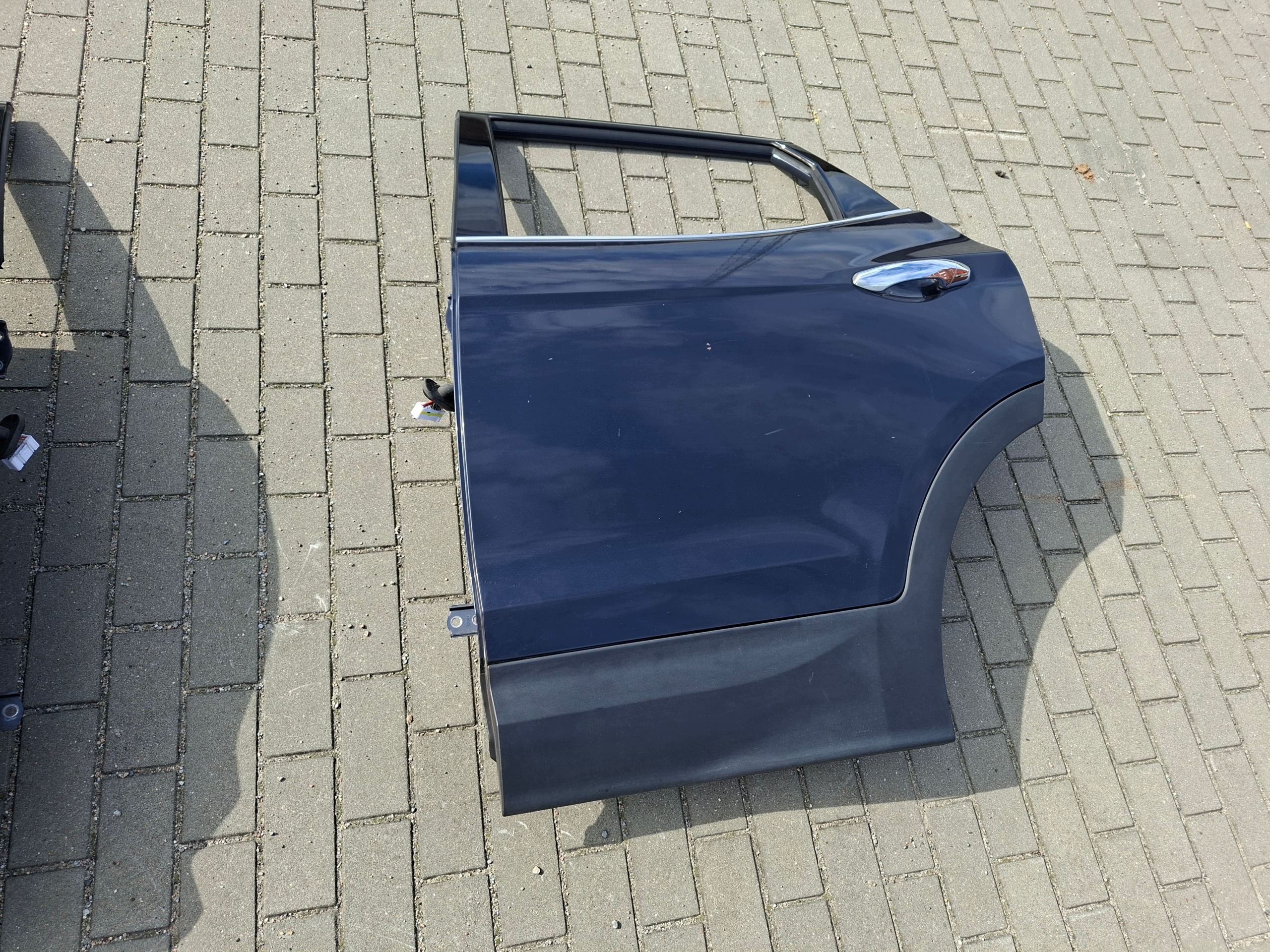 door rear part left rear. left complete HYUNDAI SANTA FE III W8U