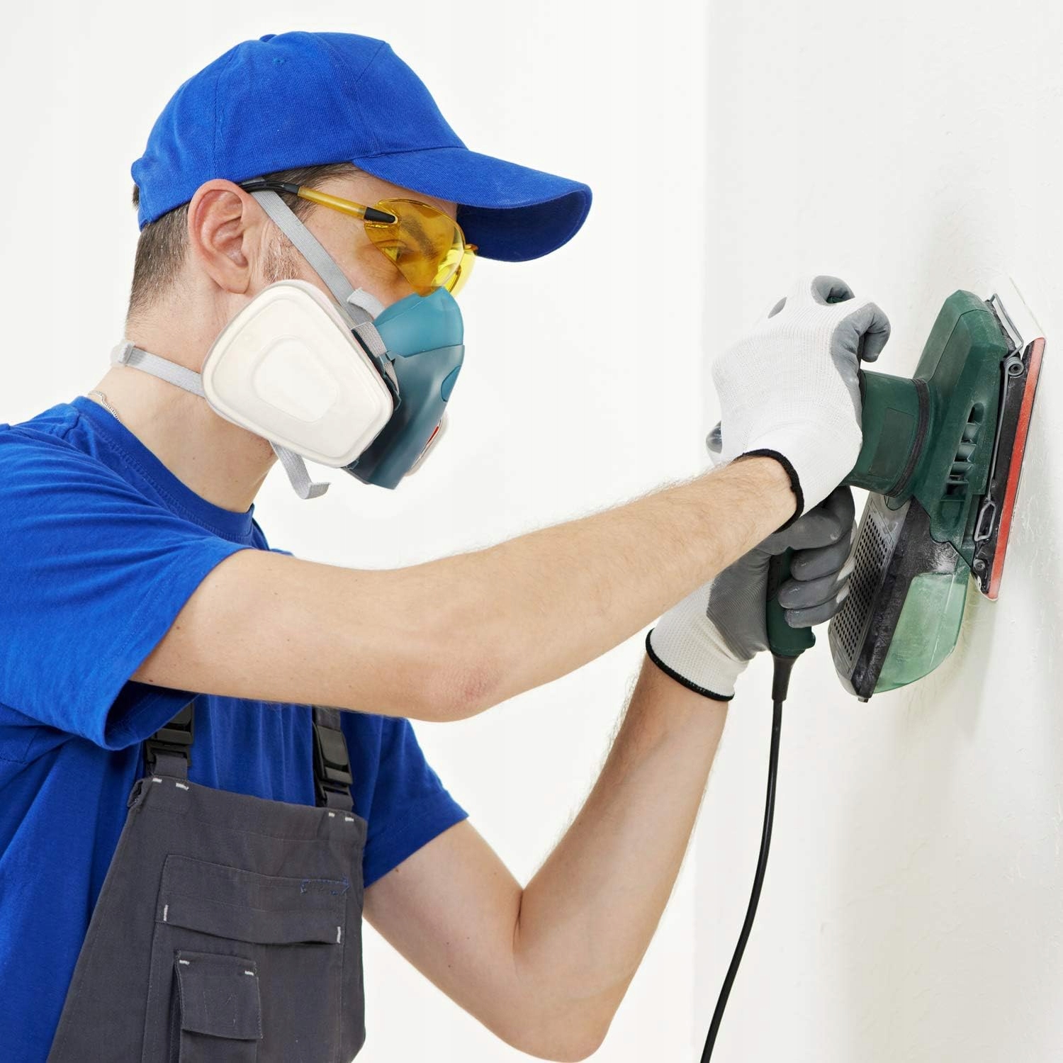 MASKA PRZECIWGAZOWA DO MALOWANIA I SZLIFOWANIA PÓŁMASKA + DODATKOWE FITRY Marka inna