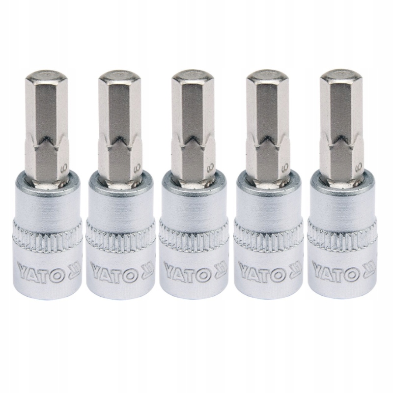 

5 Sztuk Klucz Trzpieniowy Hex 1/4'' 6,5mm L37mm