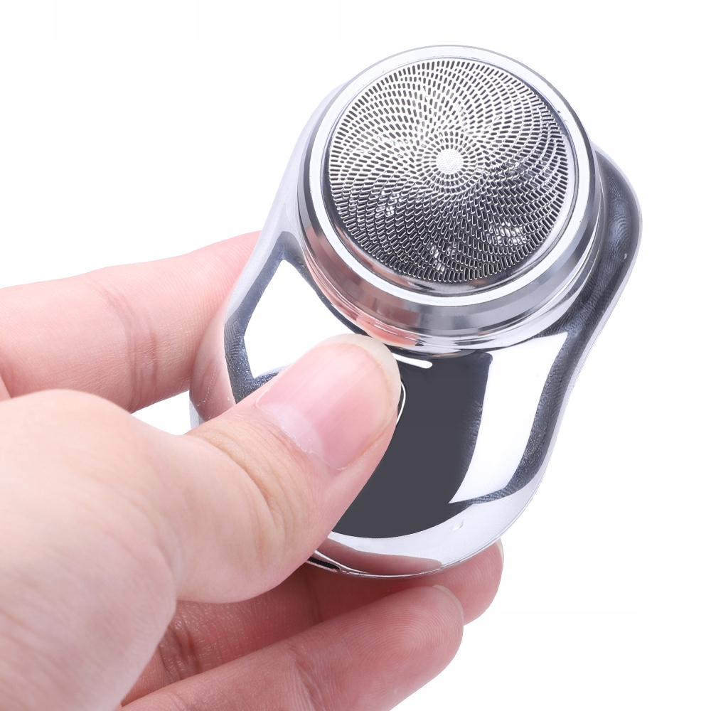 Mini golarka elektryczna do pracy na mokro i na sucho. 6 ostrzy z akumulatorem USB o niskim poziomie hałasu Zasilanie akumulatorowe