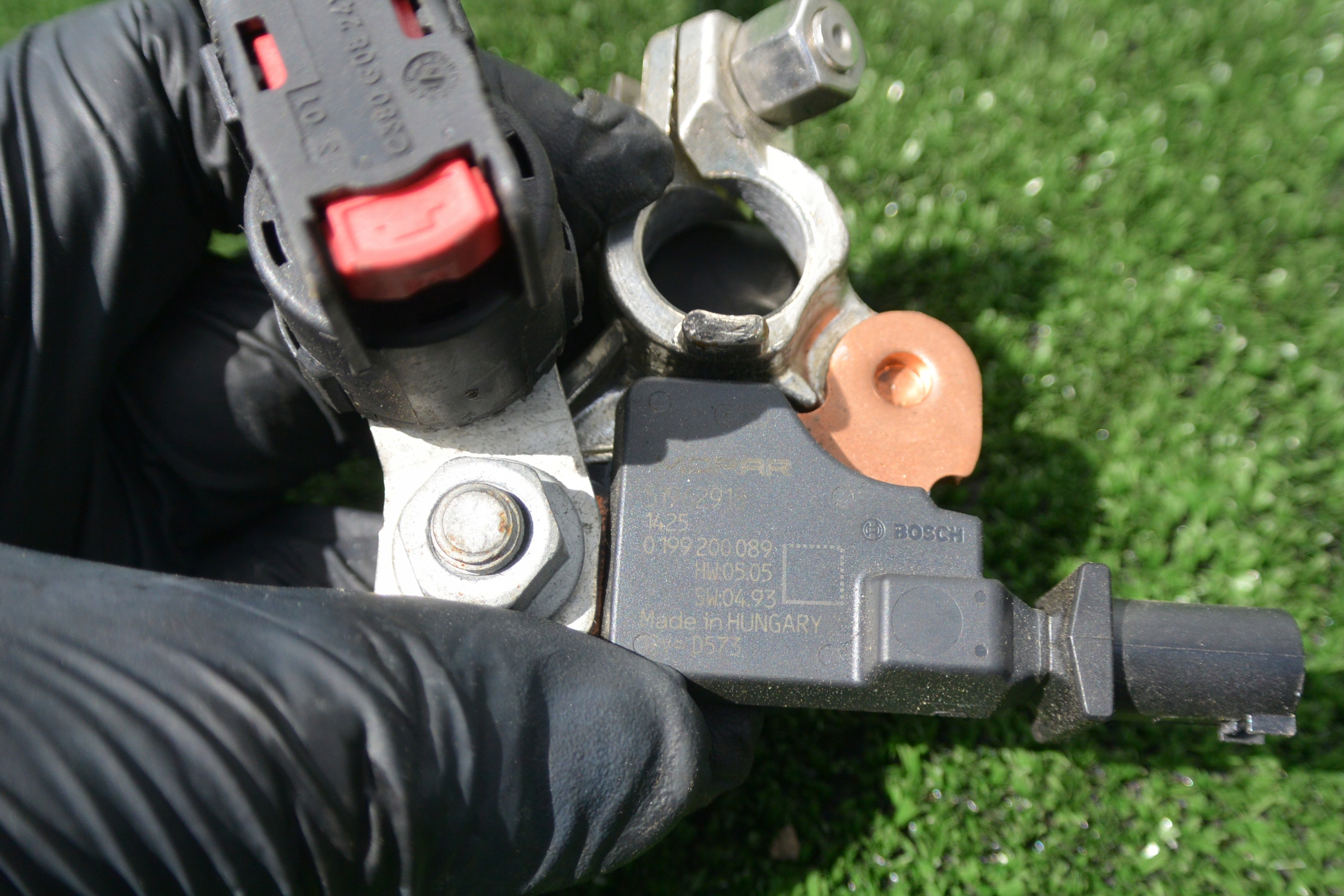 Batteriemanagement Sensor SENSOR MASERATI QUATTROPORTE GHIBLI LEVAN KOMPLET