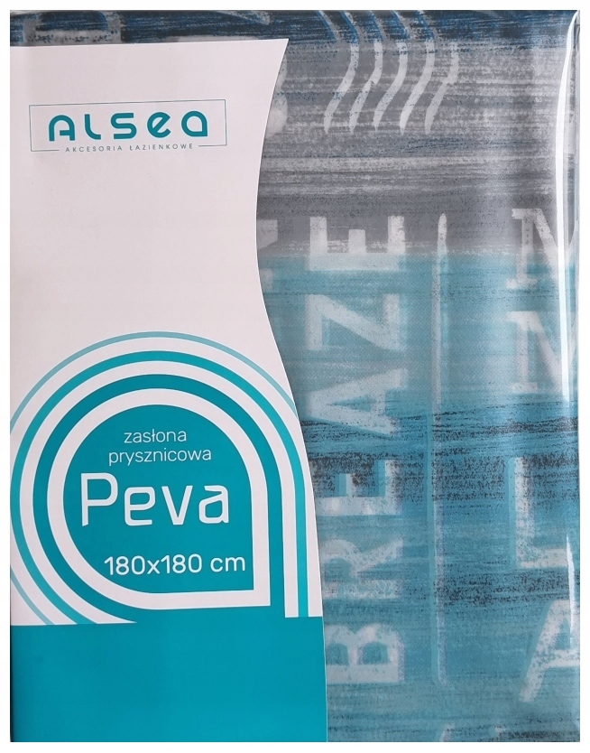 

Zasłona Zasłonka Prysznicowa 180 x 180 Peva Wz. 12