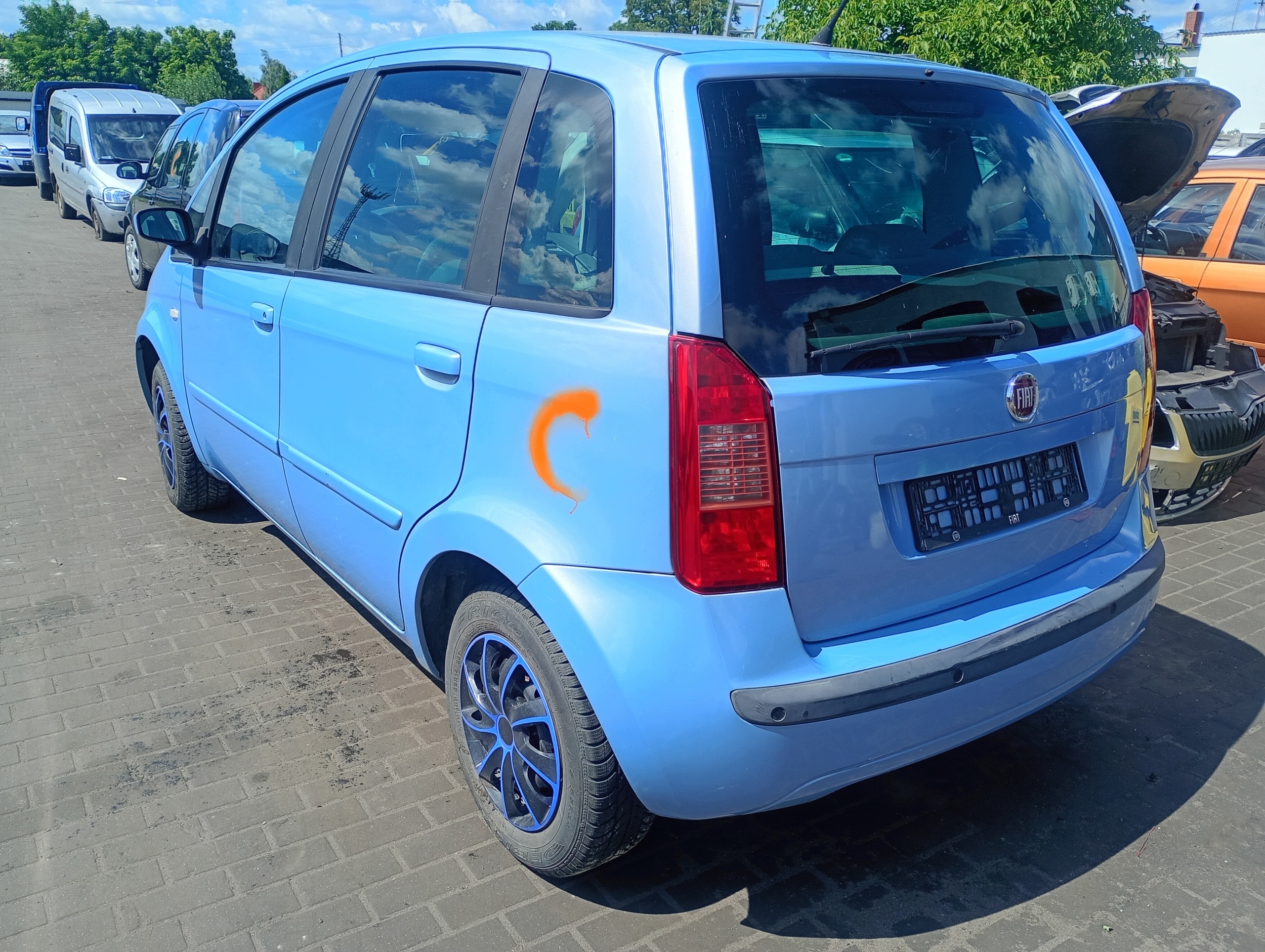 light left rear rear part Fiat Idea 03-12