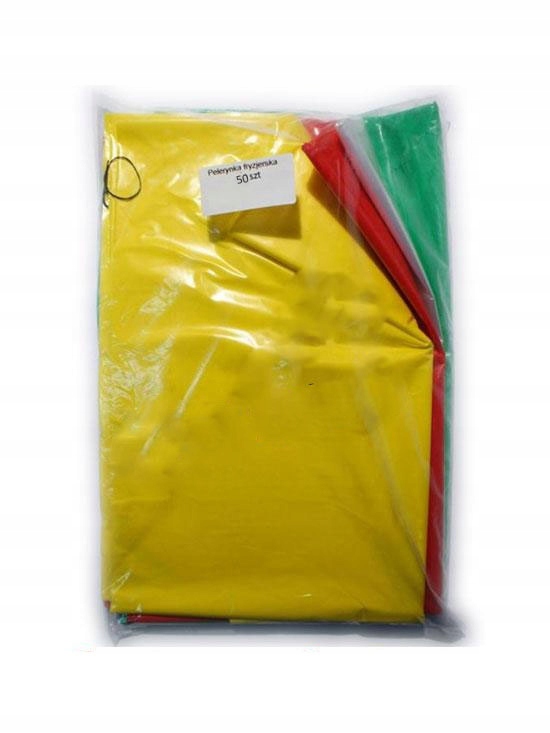 

Pelerynki Jednorazowe Foliowe Kolorowe 50 szt