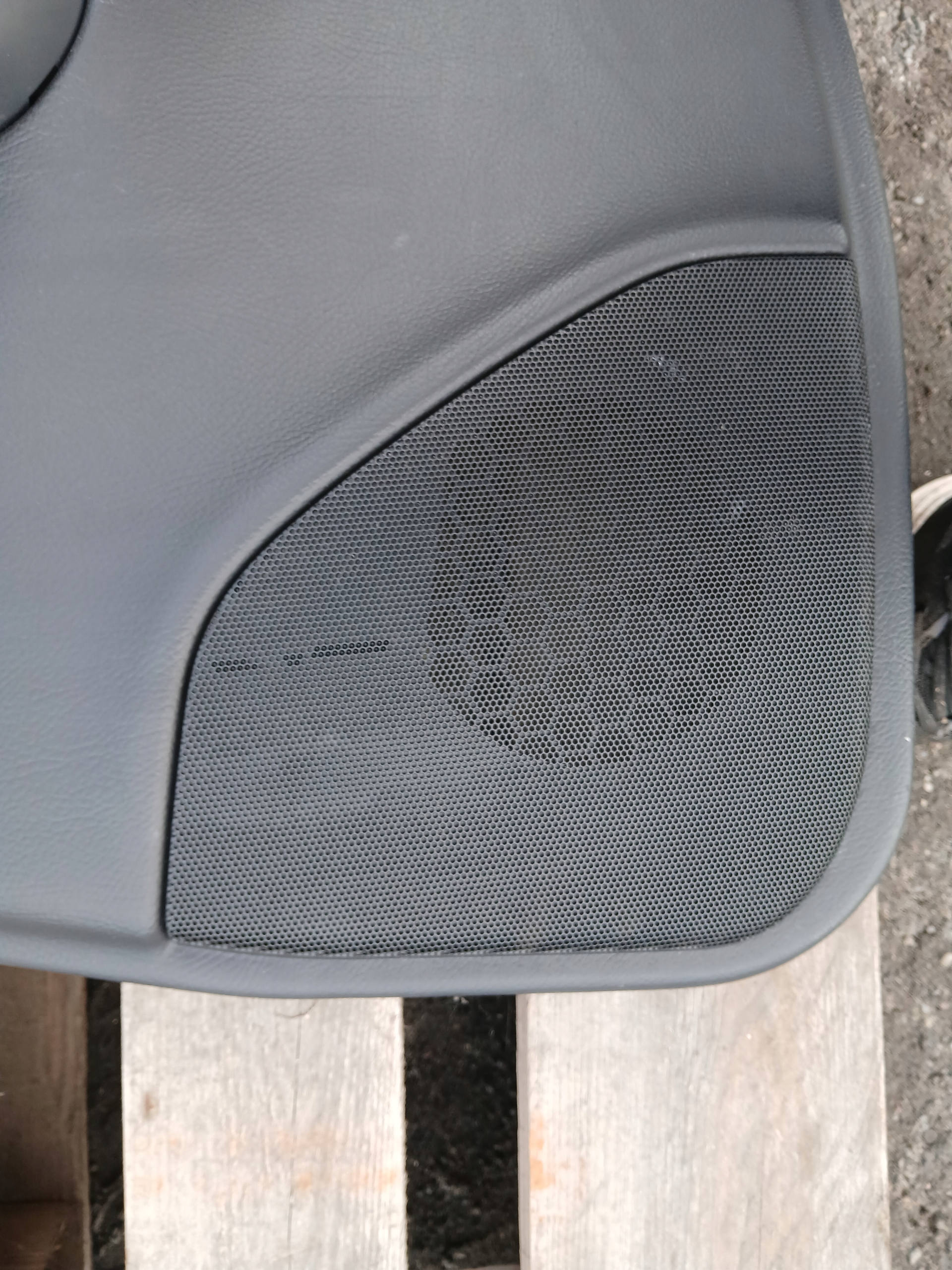 MERCEDES W203 side upholstery right rear part leather