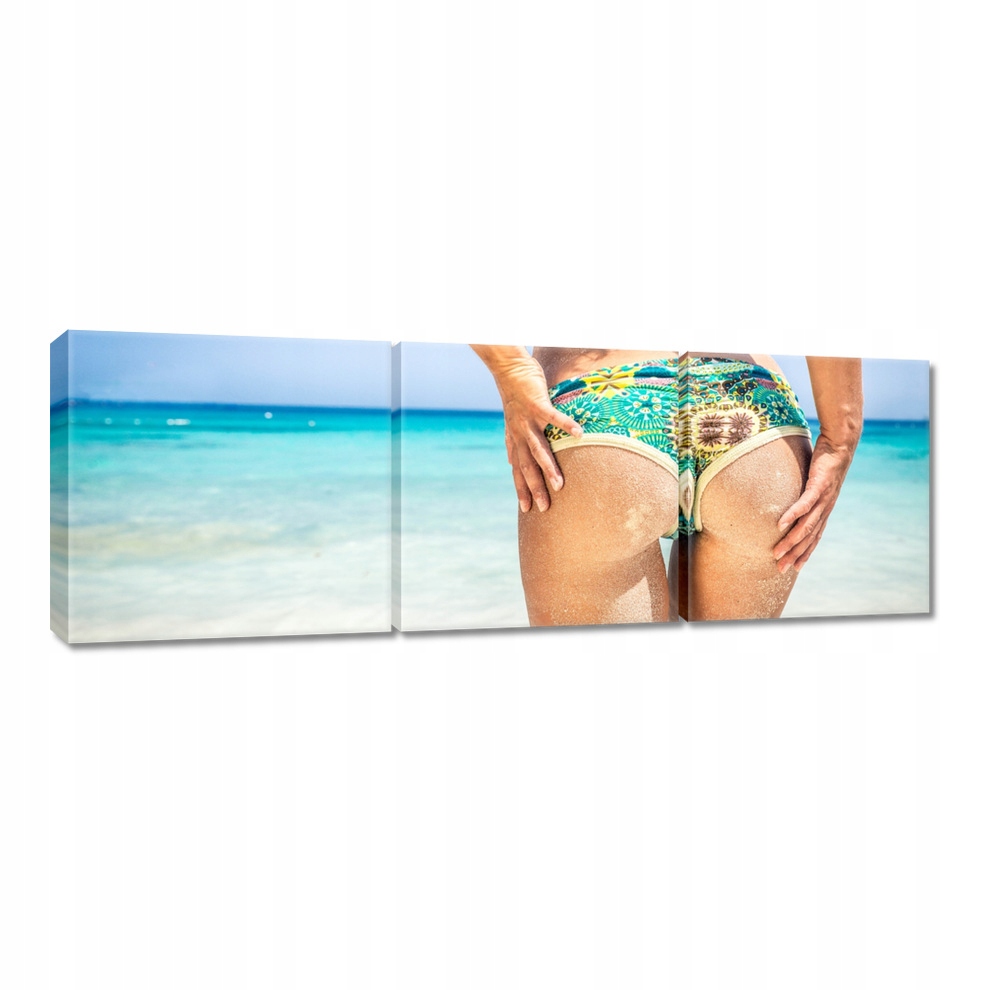 

Obraz 150x50 Niezła dupcia na plaży