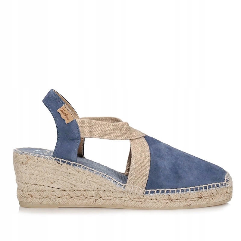 Originální španělské espadrilky sandály Toni Pons Teide-p bílé
