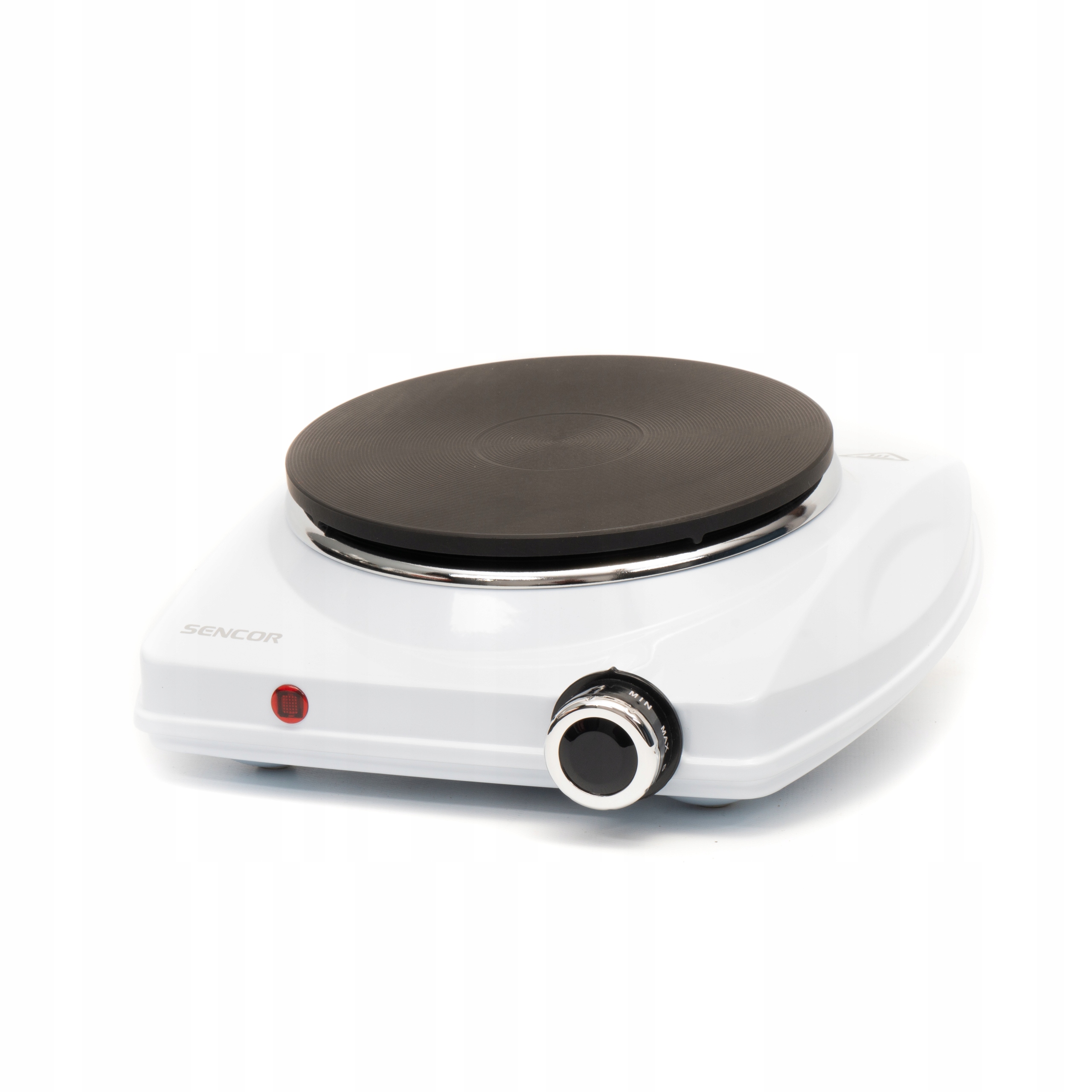 Kuchenka elektryczna przenośna 1500W 1 Palnik biała Sencor Scp 1503WH-EUE4