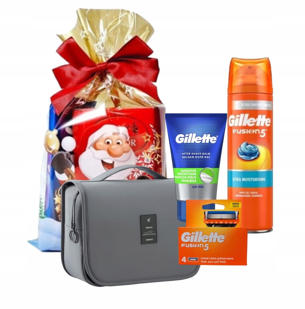 Gillette Velký Dárek pro muže s kosmetickou taštičkou Dárková pošta