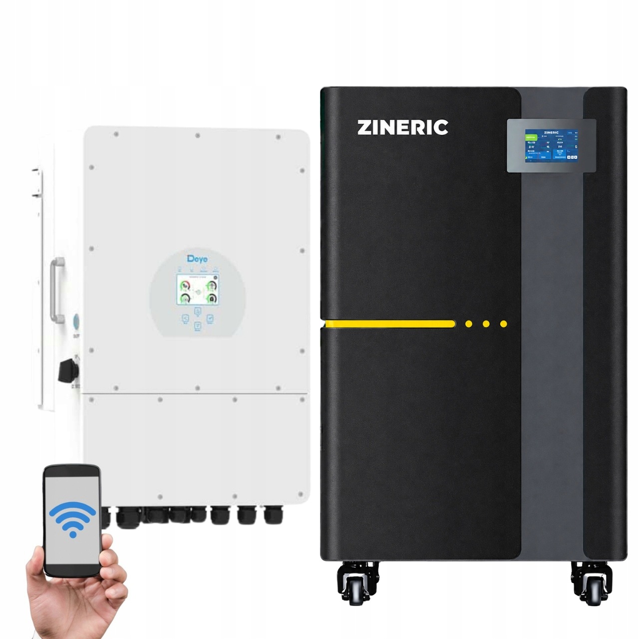 Hybridní Měnič Invertor Deye 8 kW LV Sklad Energie Storvio One 15 kWh