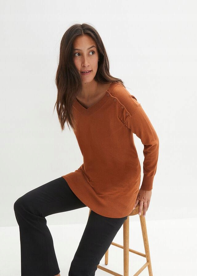 36 Bonprix SWETER CIĄŻOWY Rozmiar 36