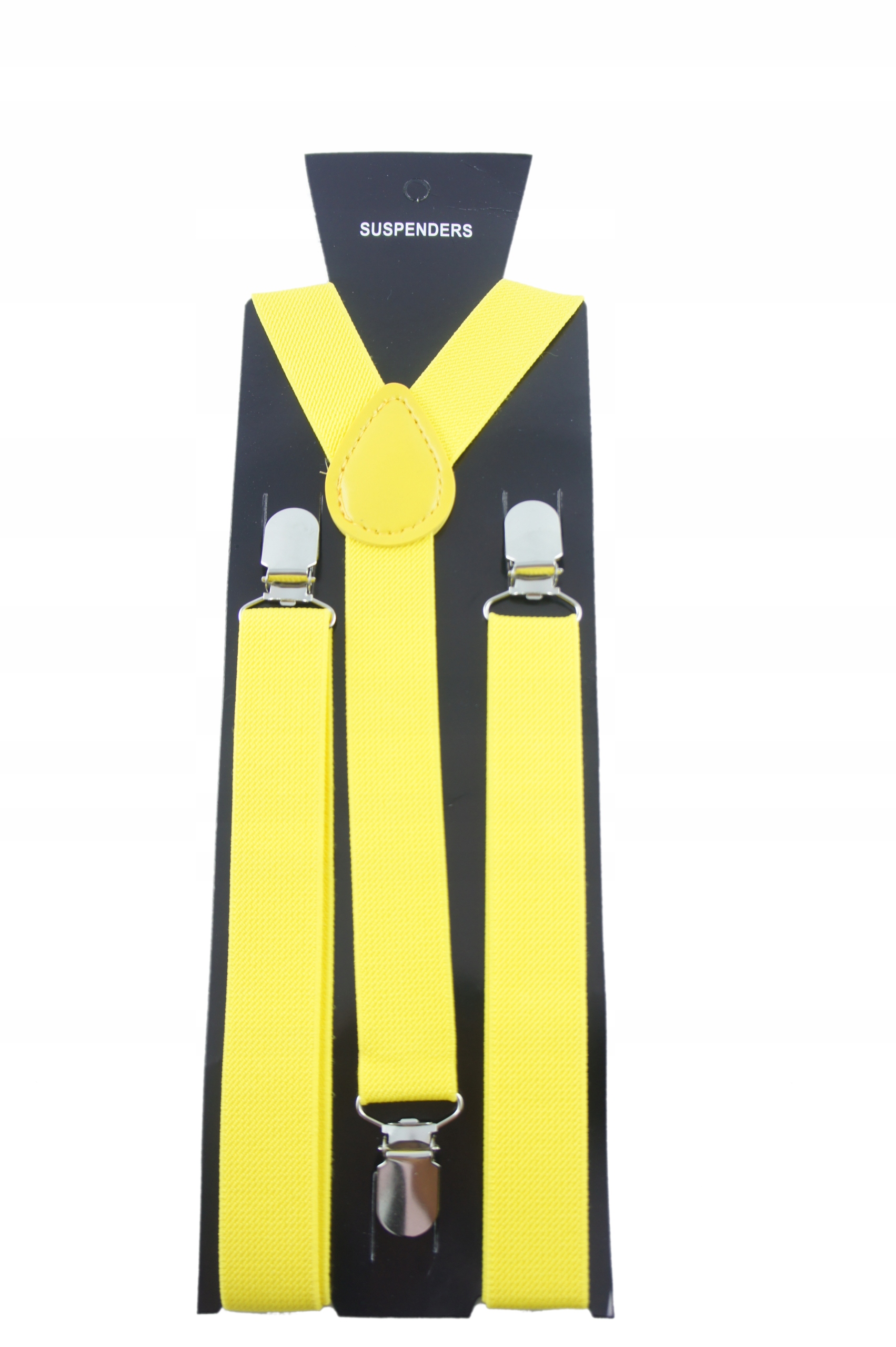 

Żółte szelki Gładkie 120-200cm Wzrostu męskie