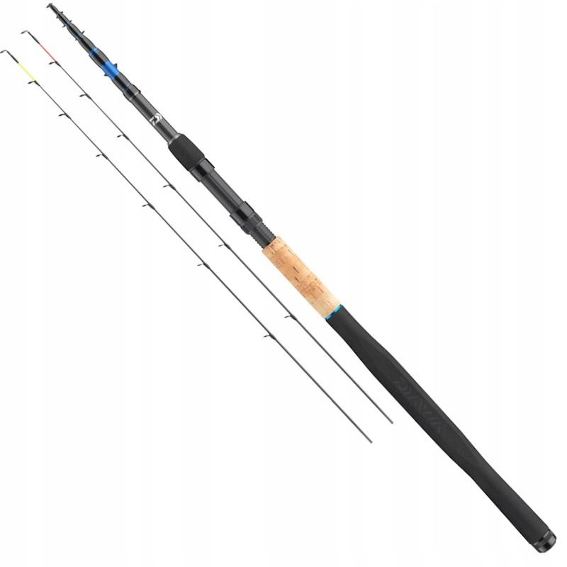 Wędka Gruntowa Teleskopowa Daiwa N'Zon Tele Feeder 3.60m 120g 2 Szczytówki
