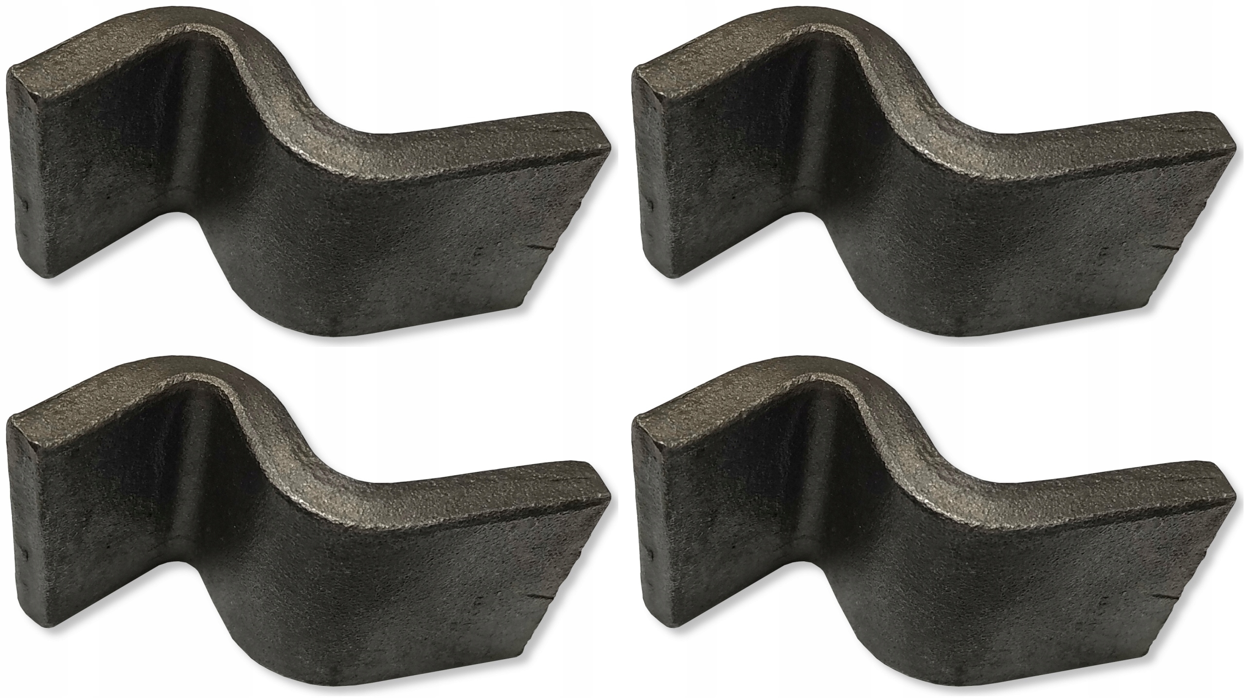 4 db RÖGZÍTŐ KLIPSZ PÓTKOCSI OLDALFALHOZ, TELJES SZETTHEZ