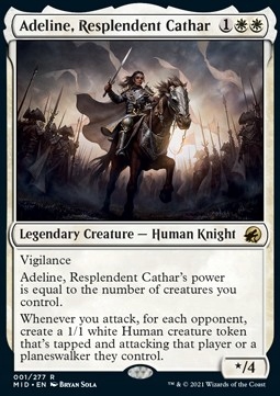 Adeline, Resplendent Cathar - FOIL - AncientCow