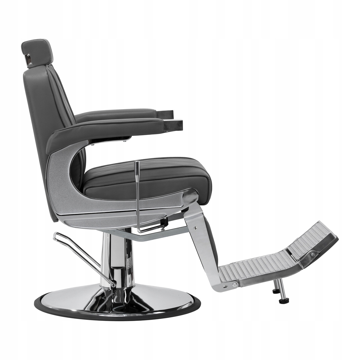 Hair System barberské křeslo BM88066 šedé