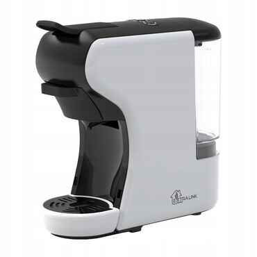 Ekspres wielokapsułkowy Extralink Home, 6 systemów kapsułek, czarno-biały