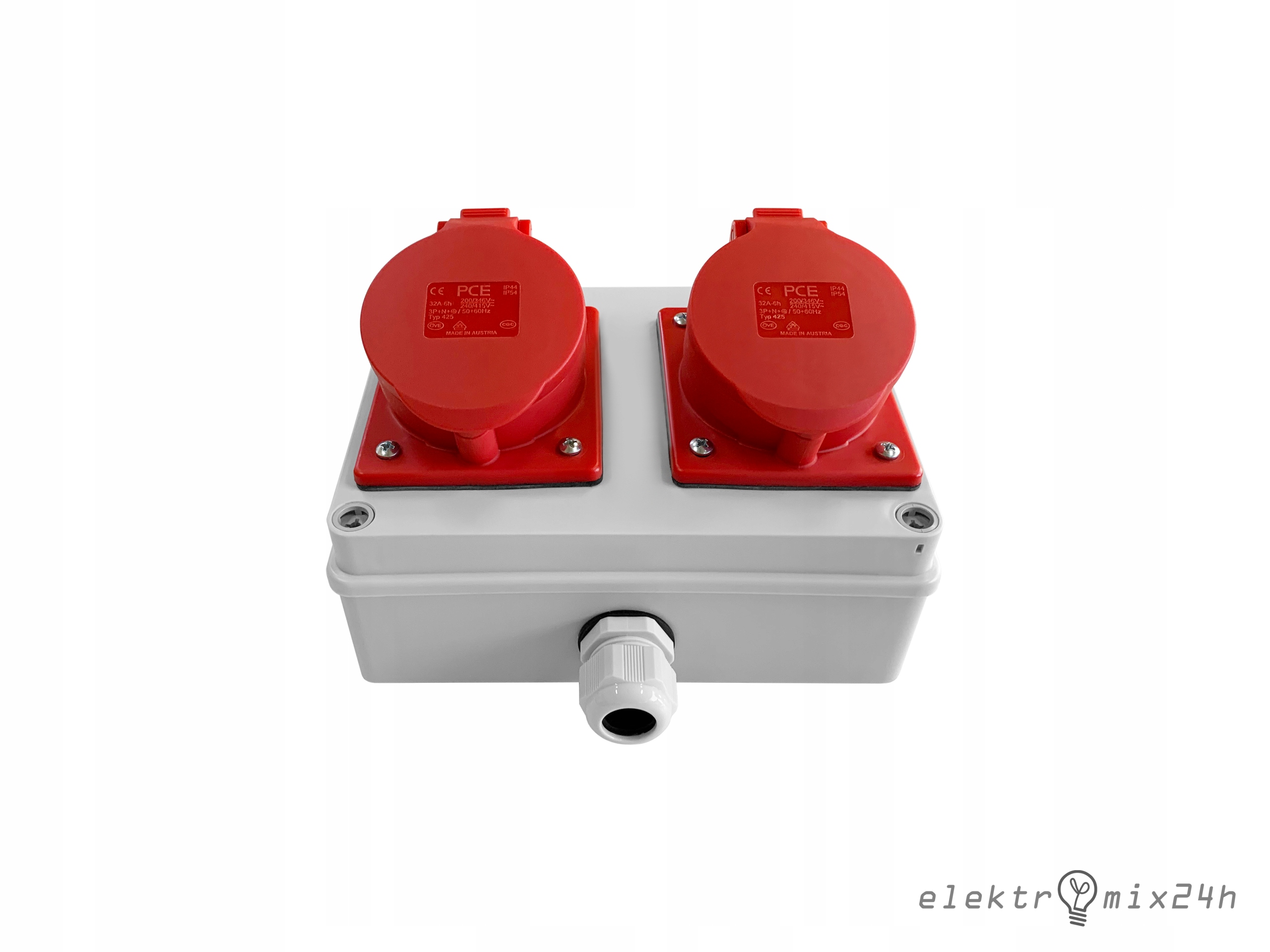 ROZDZIELNICA ELEKTRYCZNA GNIAZDA 2x32A 5P 400V Marka Pawbol