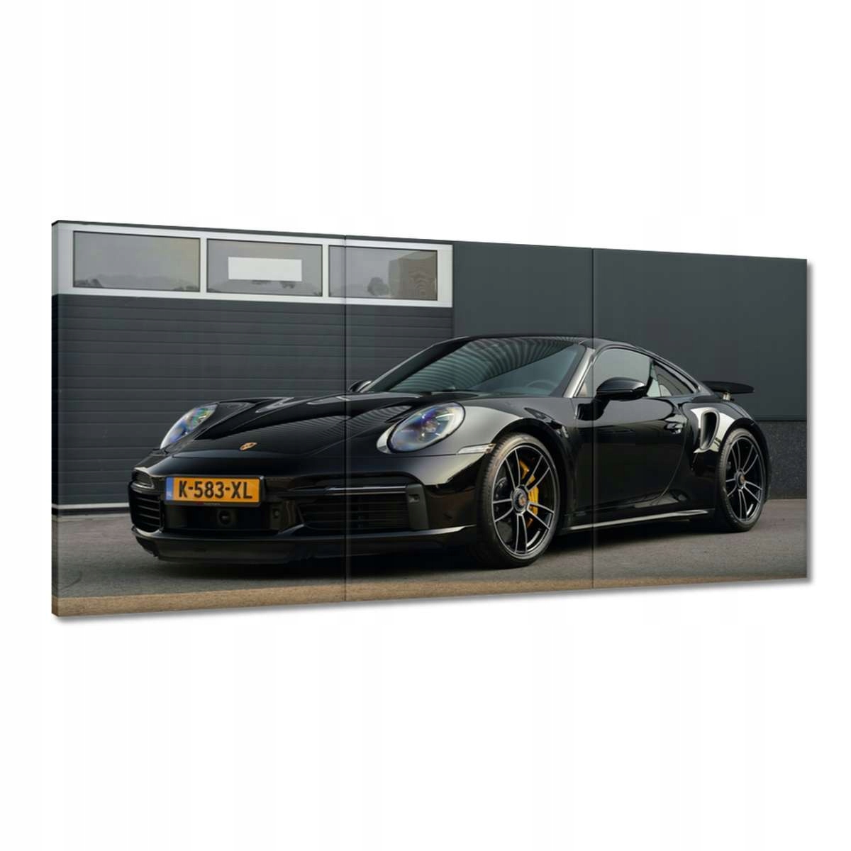 Obrazy 180x90 Čierne Porsche Auto