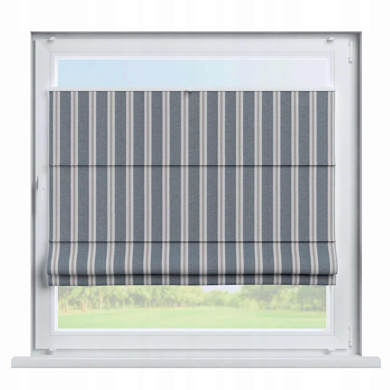 Hotová Roleta plisé Římská Sicílie 120x150 cm modrá