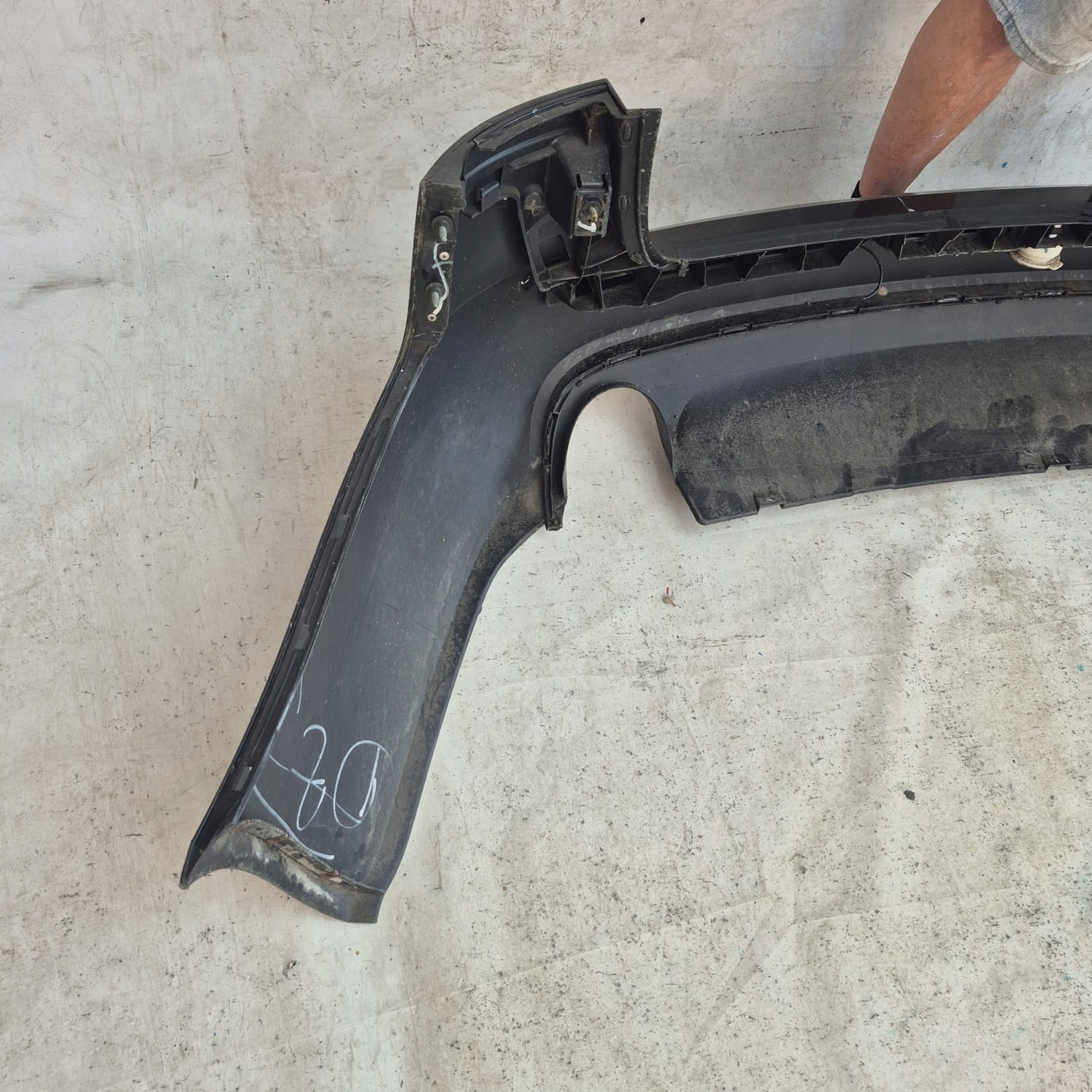 AUDI A6 C6 4F KOMBI 04-08 bumper rear part rear 4XPDC