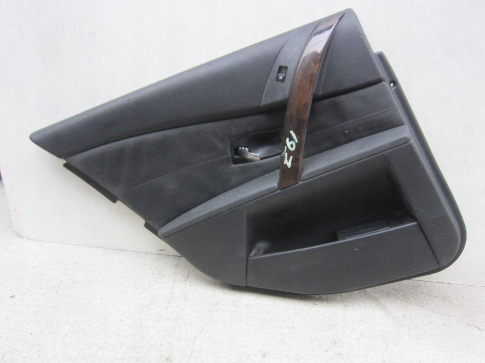 BMW 5 E61 E60 side door right rear part leather SKORZANY