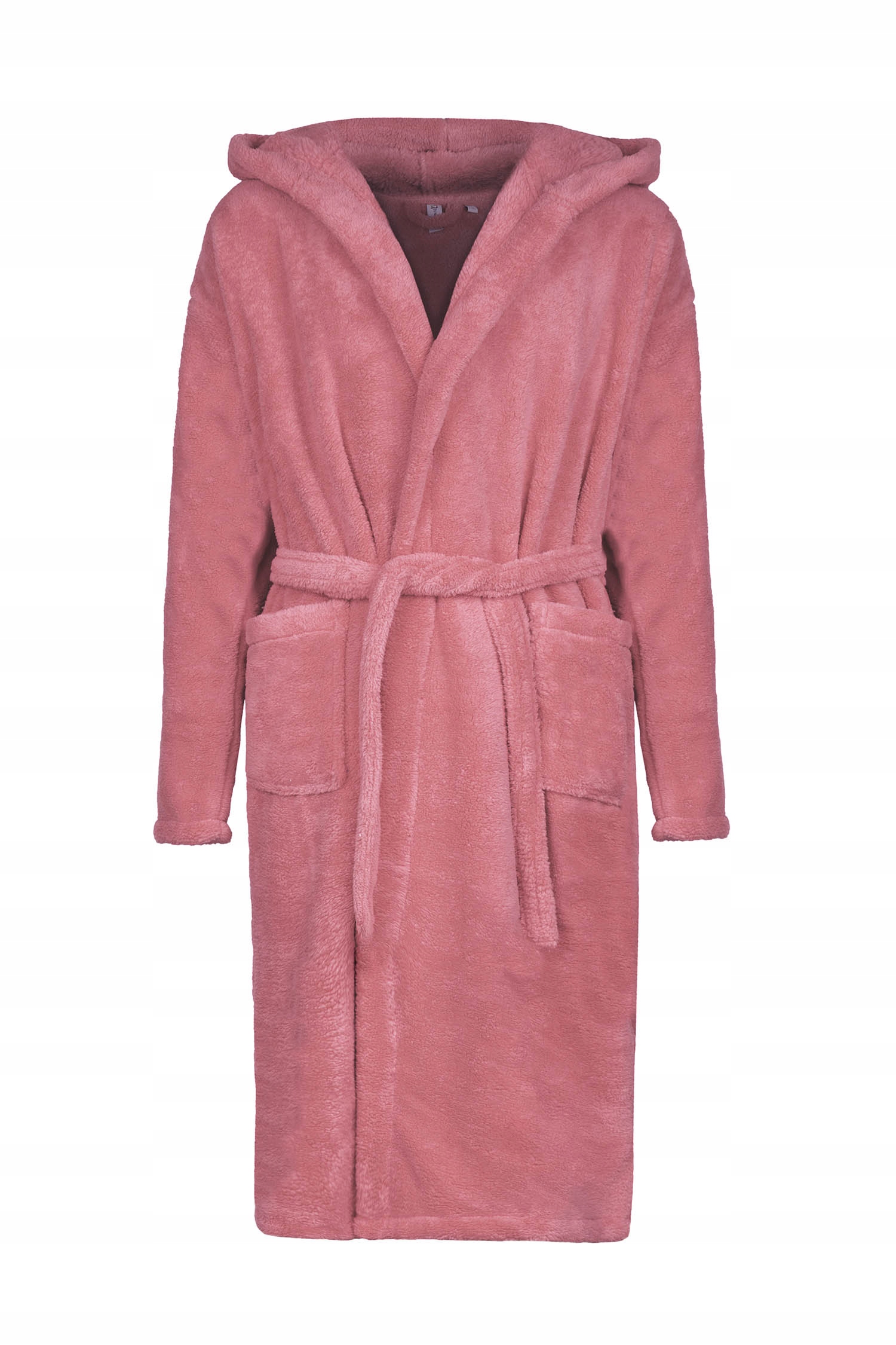 

Szlafrok Damski Ciepły z Kapturem roz. S/m P. róż