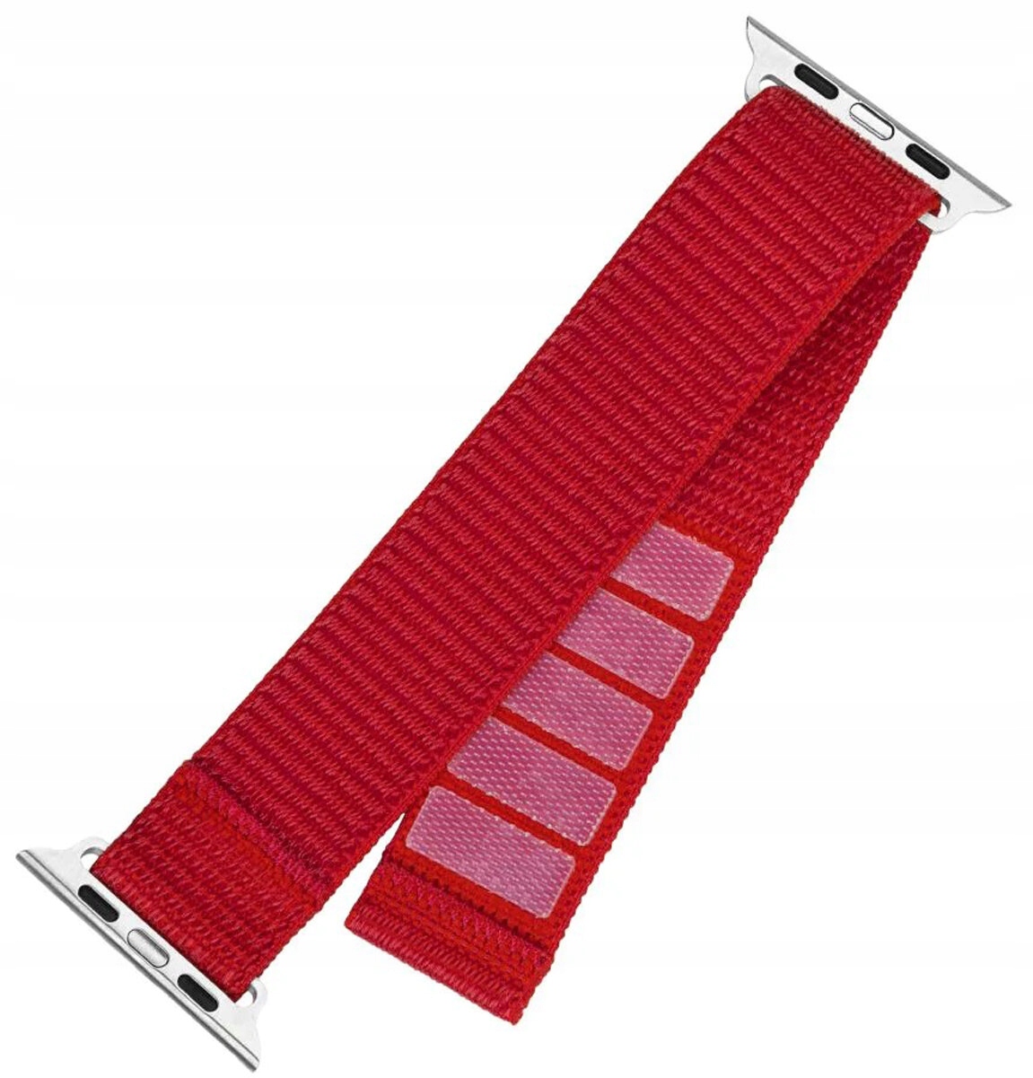 Pasek Fixed Nylon Sporty Strap do Apple Watch Ultra/Ultra 2 (49mm) Czerwony