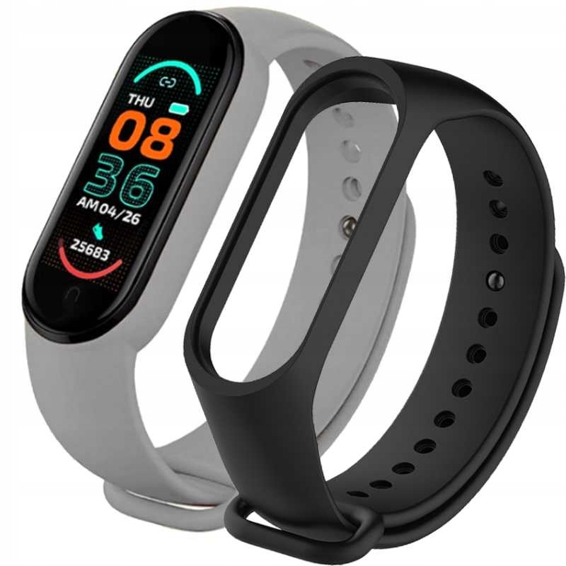 SMARTBAND M6-RED OPASKA SPORTOWA PULSOMETR KROK Kod producenta 5907812545758