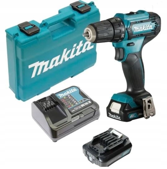 

Makita DF333DSAE Wiertarko-wkrętarka 12V 2x2Ah