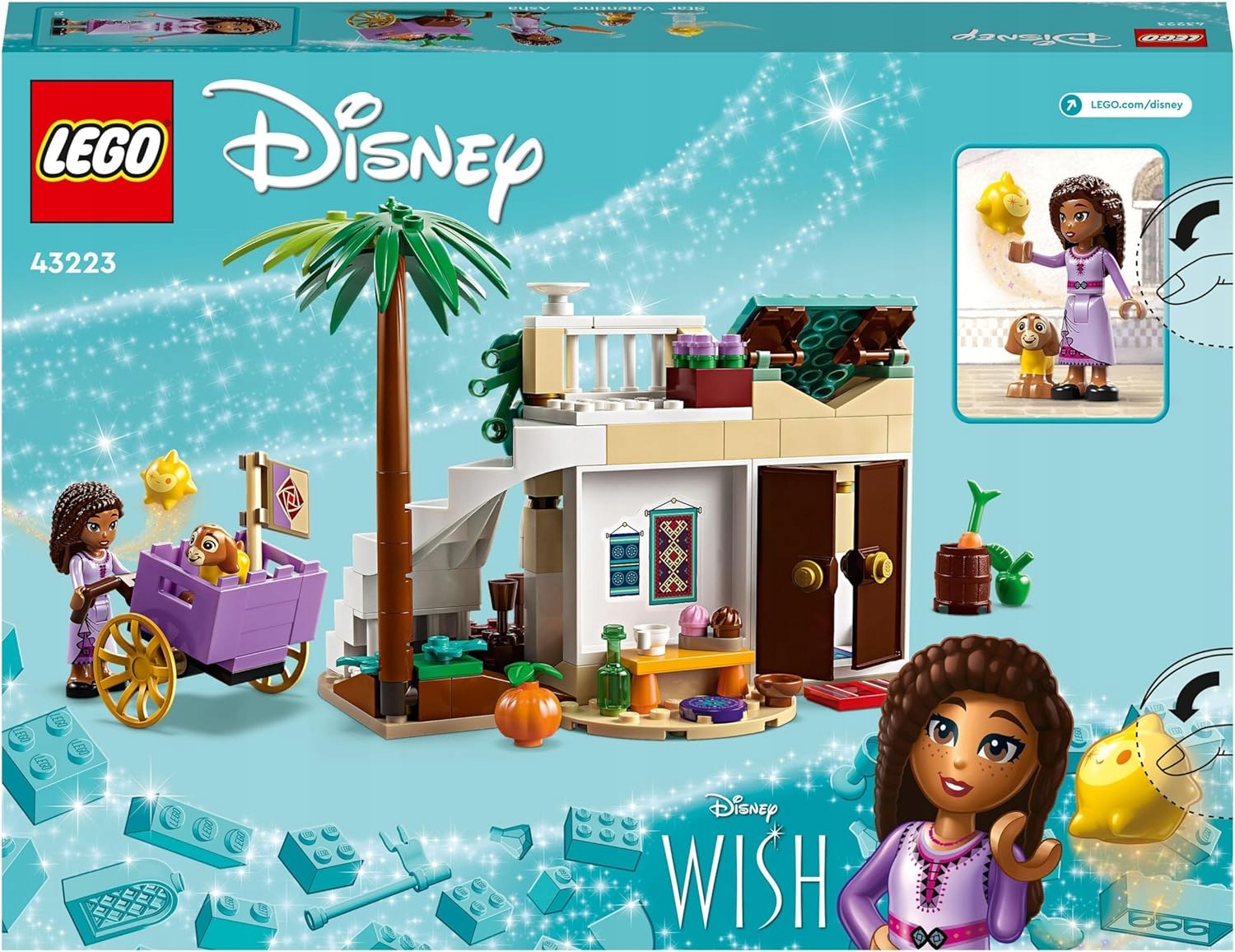 LEGO DISNEY 43223 ASHA W ROSAS Marka LEGO