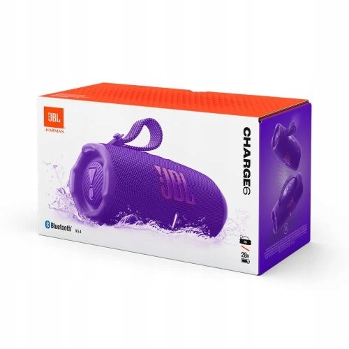 Jbl Charge 6 Bluetooth Wireless Speaker Purple Eu
