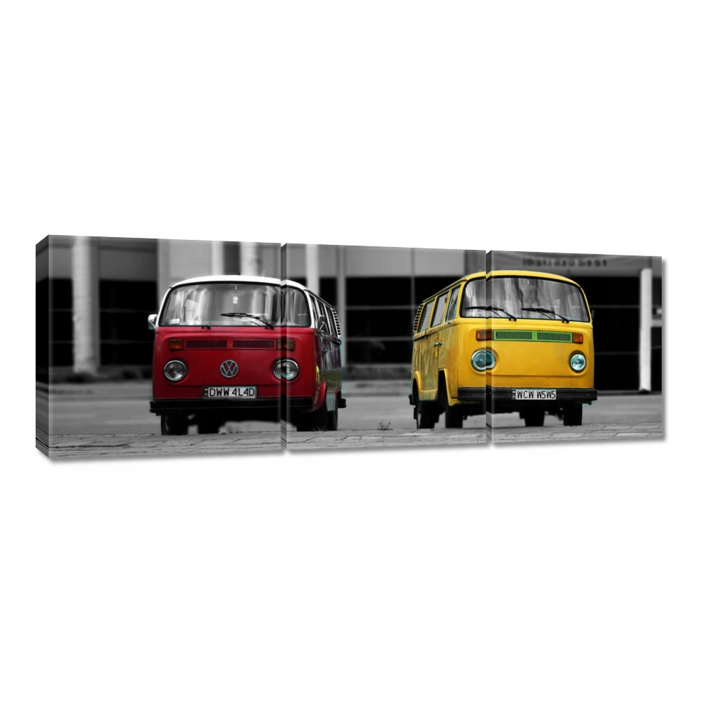 

Obrazy 120x40 Czerwony i żółty Vw