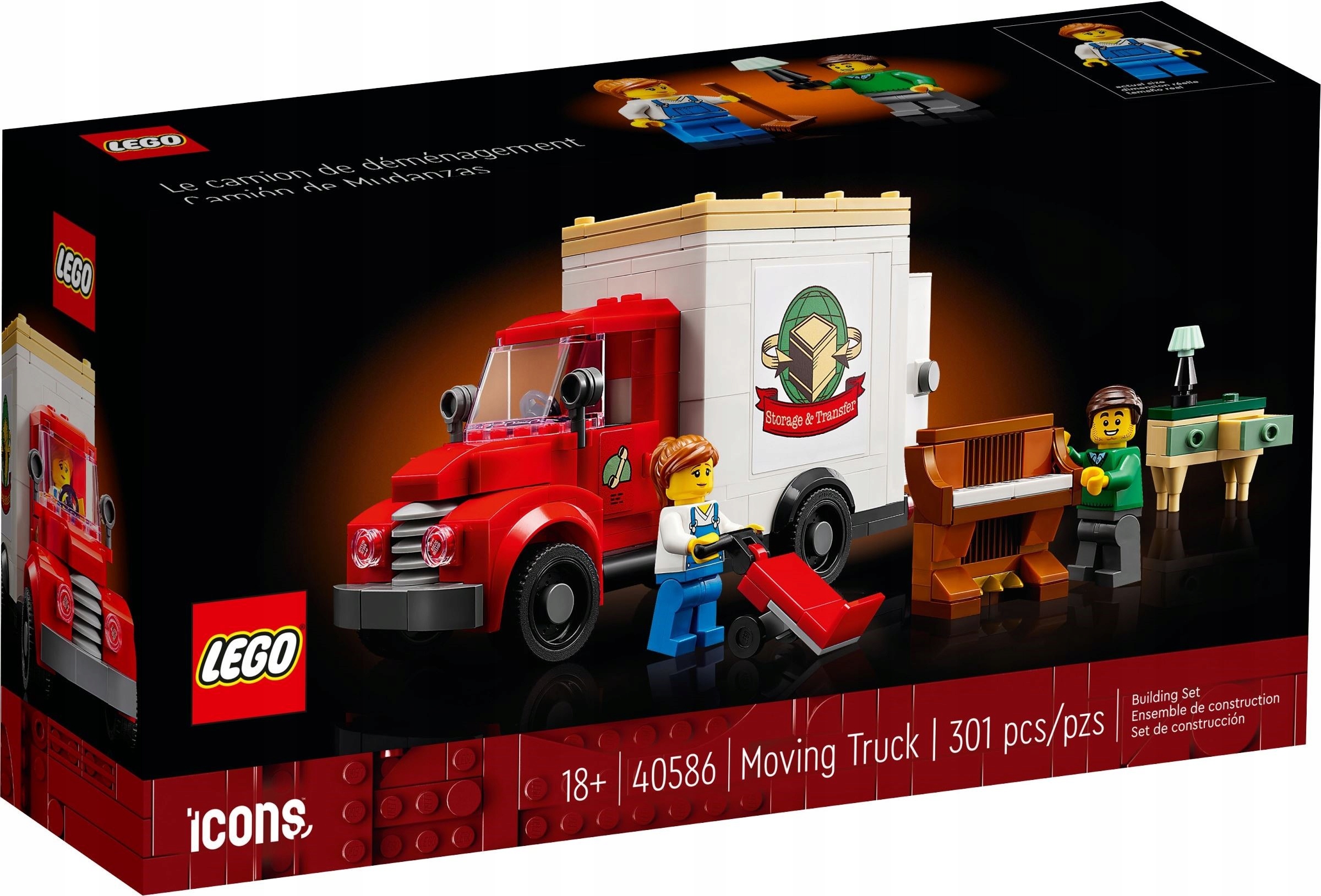 4You Lego Icons 40586 Nákladní vozidlo pro stěhování
