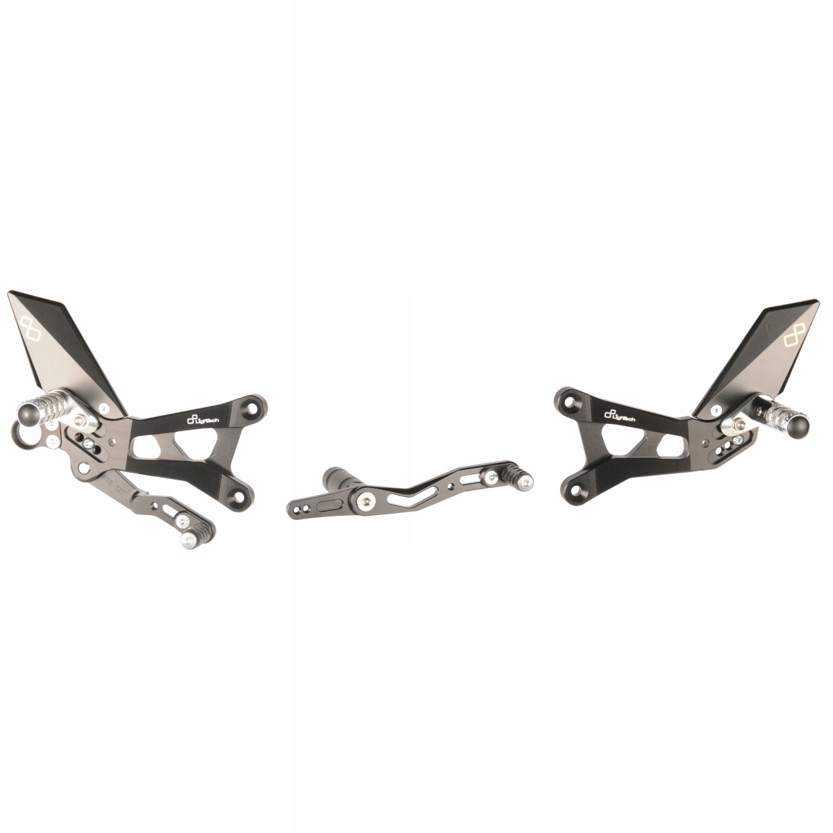 Nastaviteľné Sety Podnožiek Lightech Yamaha R6 08-16