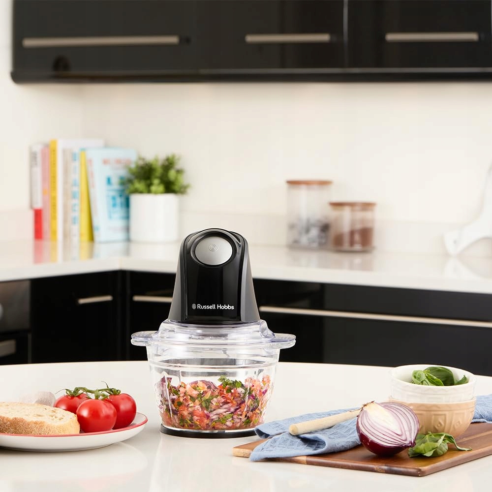 RUSSELL HOBBS Robot Kuchenny Elektryczny Do Warzyw Owoców Mięsa 1L 350W — miniatura 8