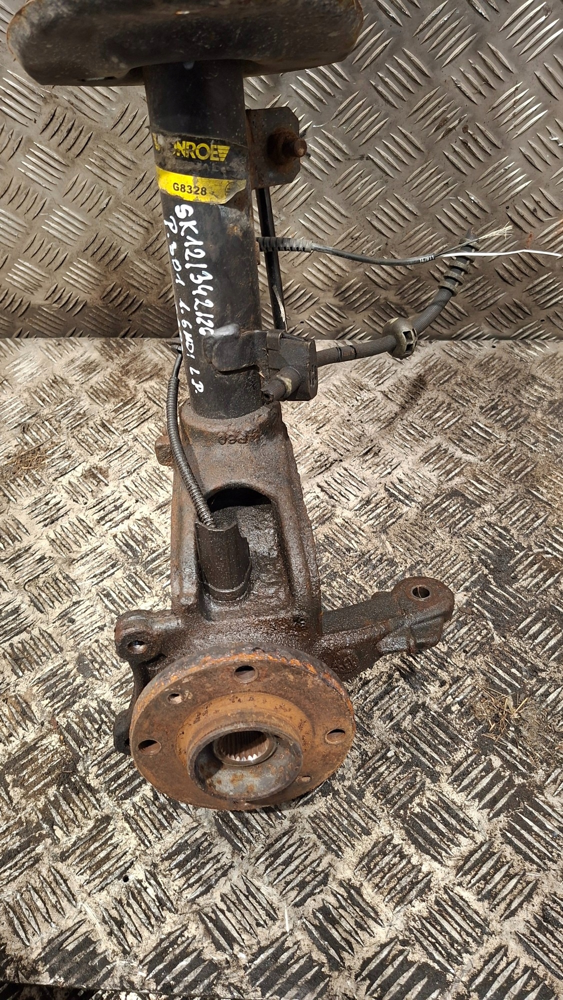 shock absorber swing left front PEUGEOT 301 1.6HDI