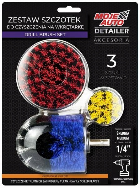 

Moje Auto Detailer Zestaw Szczotek Na Wkrętarkę