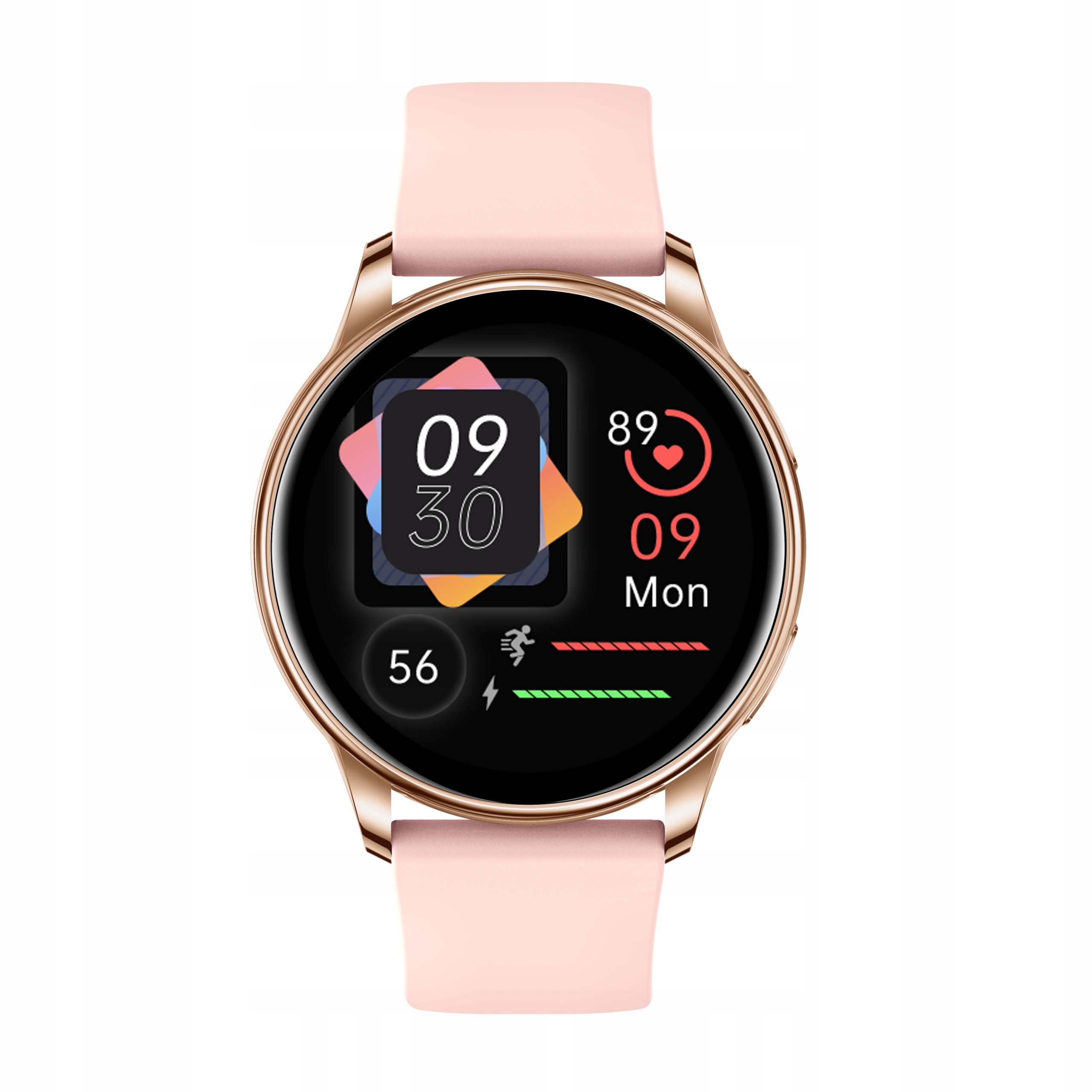 PIĘKNY SMARTWATCH ZEGAREK DAMSKI TEMPERATURA PULS Marka Inna
