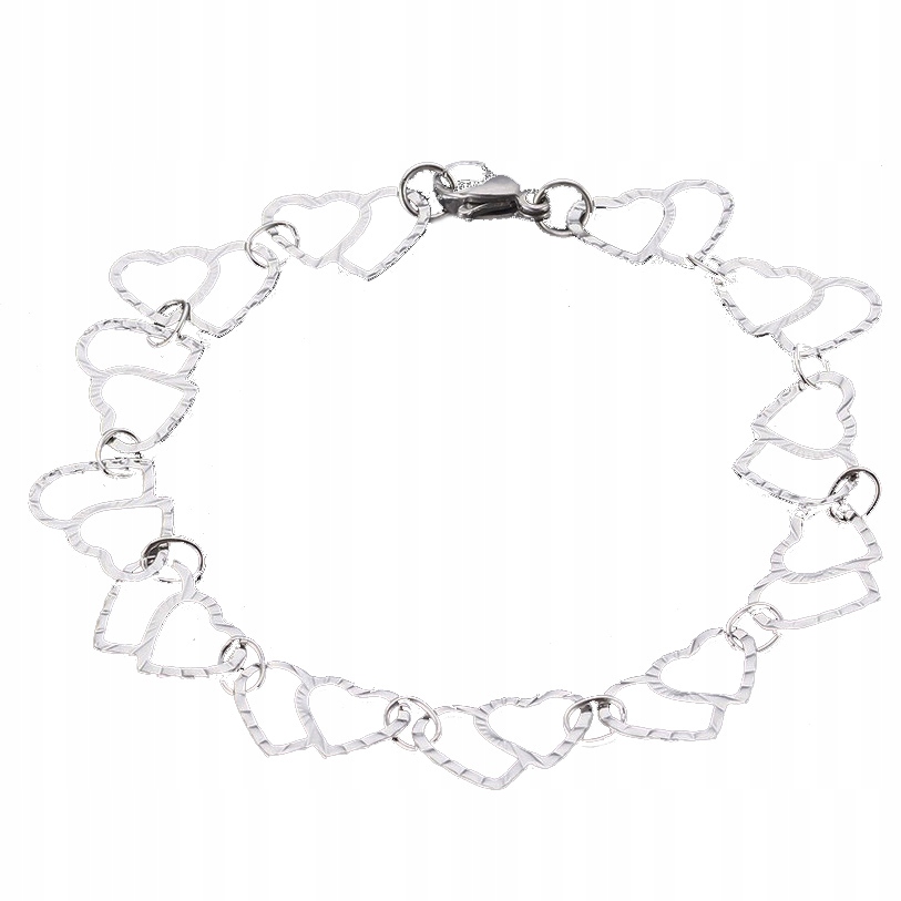 

Bransoletka Serduszka Serca Serce Stal Nierdzewna