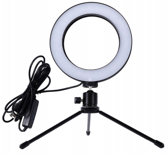 Lampa Pierścieniowa Led Ring Makijaż Statyw Selfie