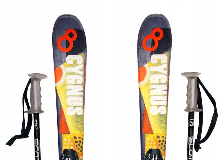 Komplet Narty CYGNUS 90 + BUTY r. 30 + KIJE Kod producenta X1