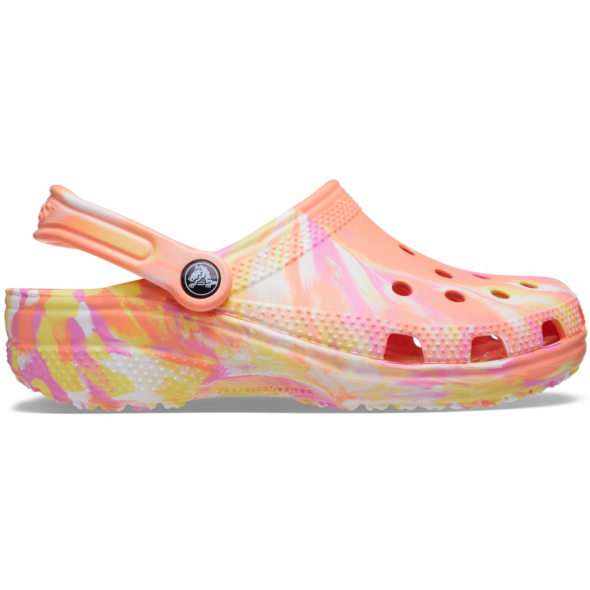 

Crocs Klapki Damskie Buty Chodaki Marmurkowe Lato