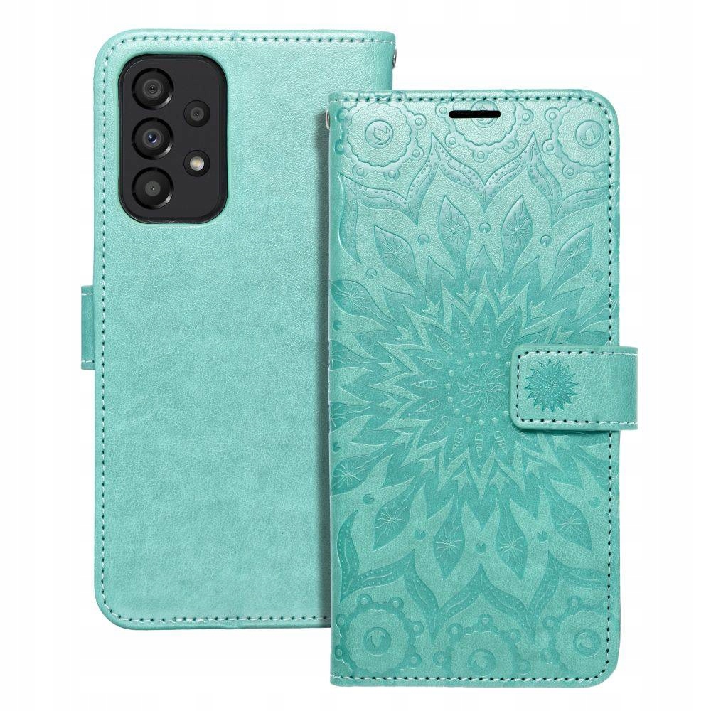 Etui Mezzo Book Do Samsung A33 5G Mandala Zielony