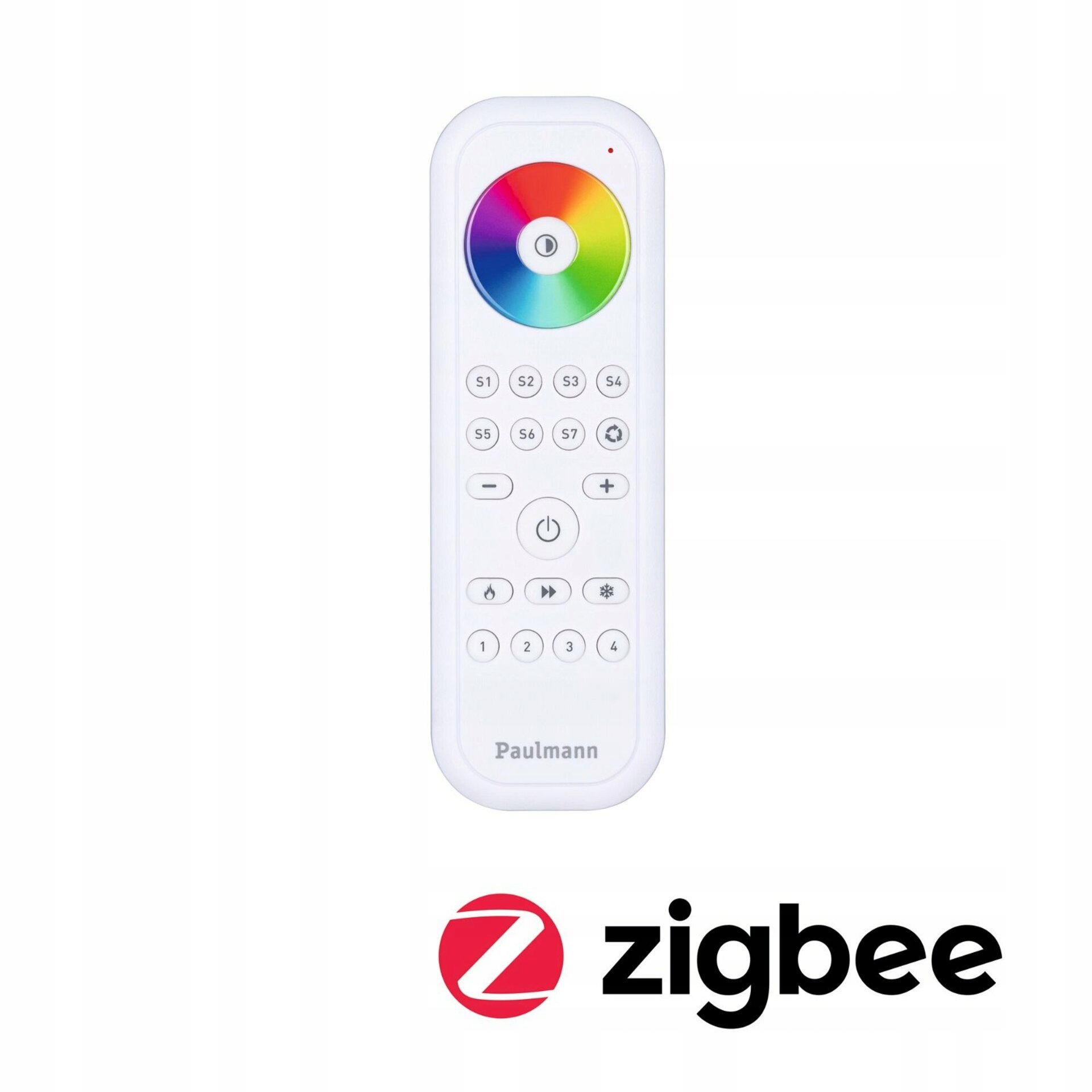 Paulmann Gent 2 ZigBee diaľkový ovládač biely, ovládanie až 30 svetiel