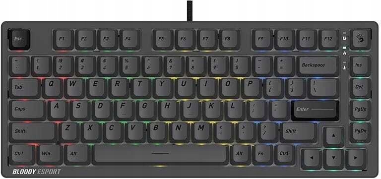 Klawiatura A4Tech Bloody MS76 Magnetyczno-mechaniczne