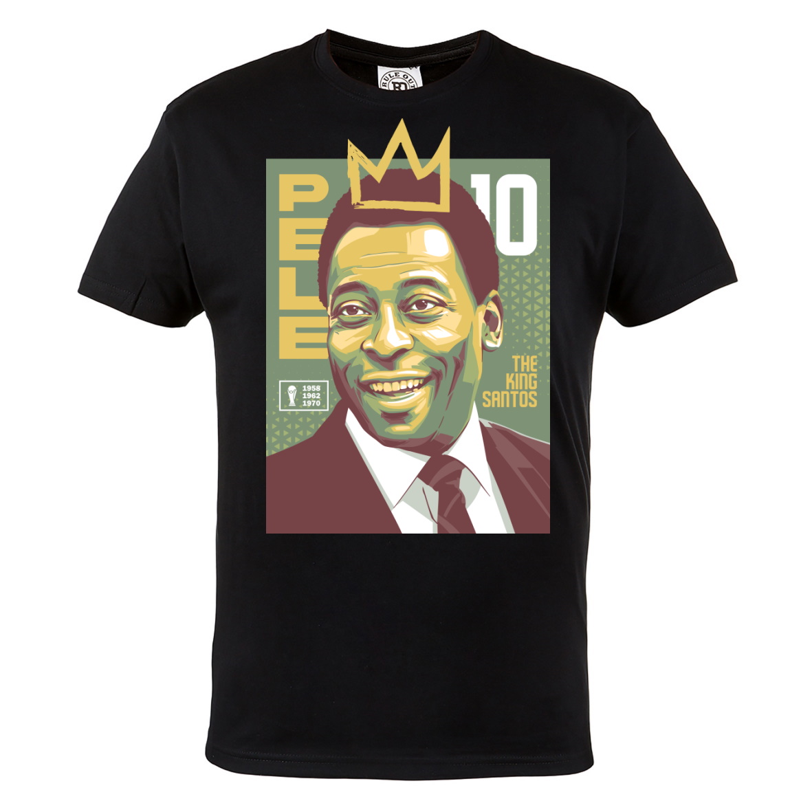 

Koszulka Piłkarska Legenda Pele The King Santos