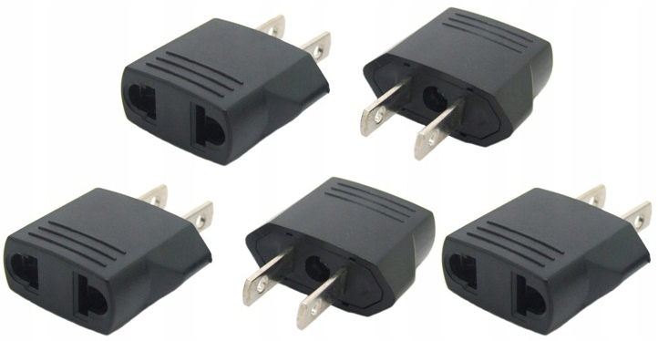 Adapter sieciowy przejsciowka POLSKA - USA ameryka