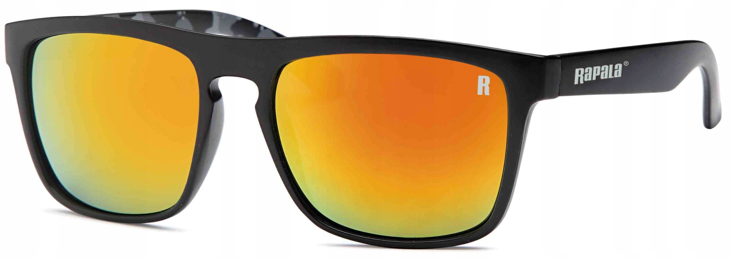 Polarizační Brýle Rapala Dorado RA4502 Černé Camo Červené Zrcadlo